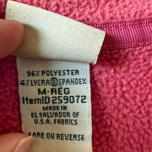 L.L. Bean Women's Pink Fleece Jacket - Picture 4 of 5